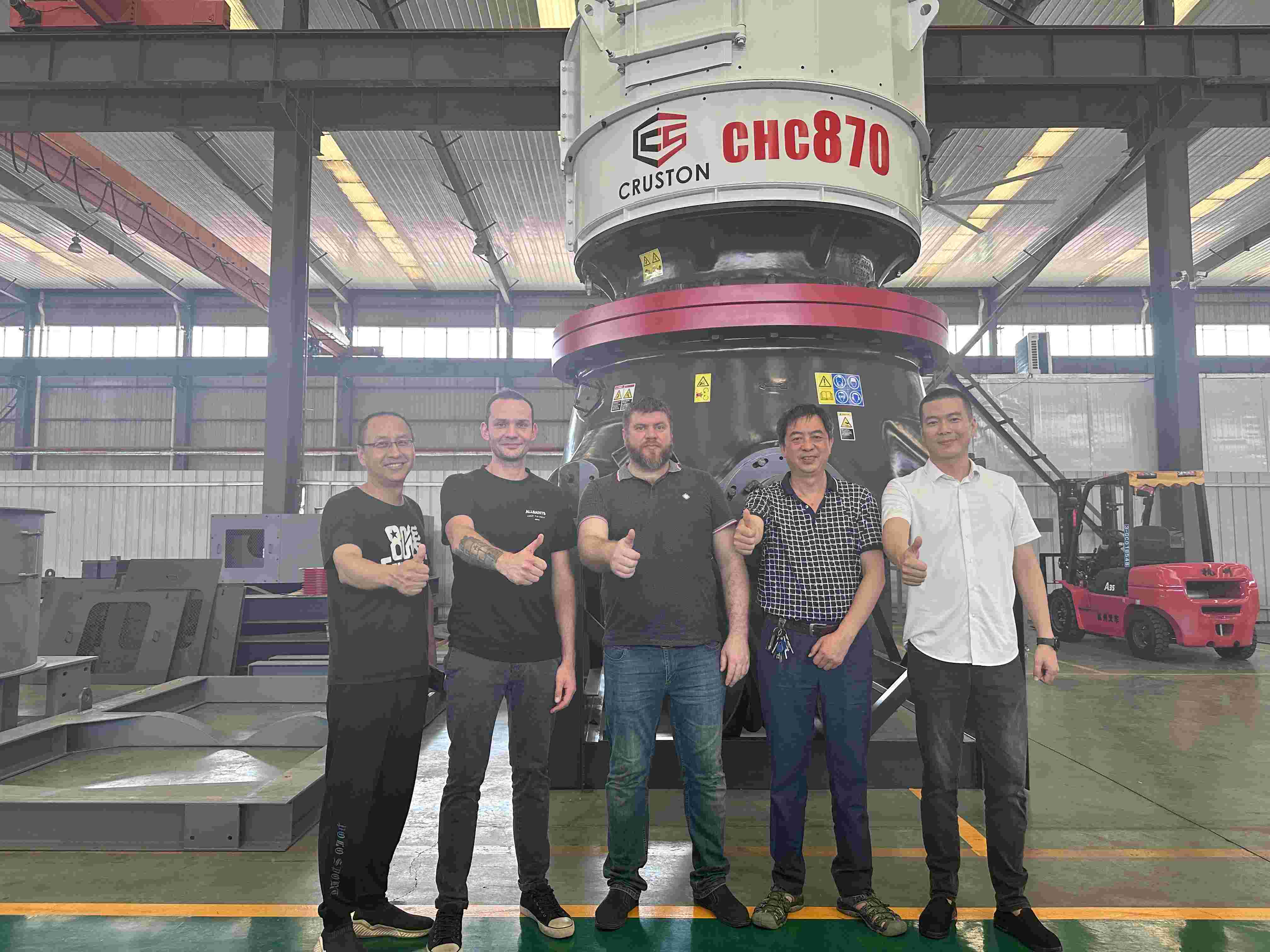 Russian customers are warmly welcome to visit the acceptance