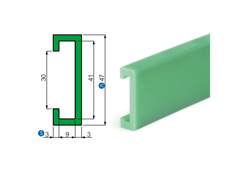 UHMWPE WEAR STRIPS