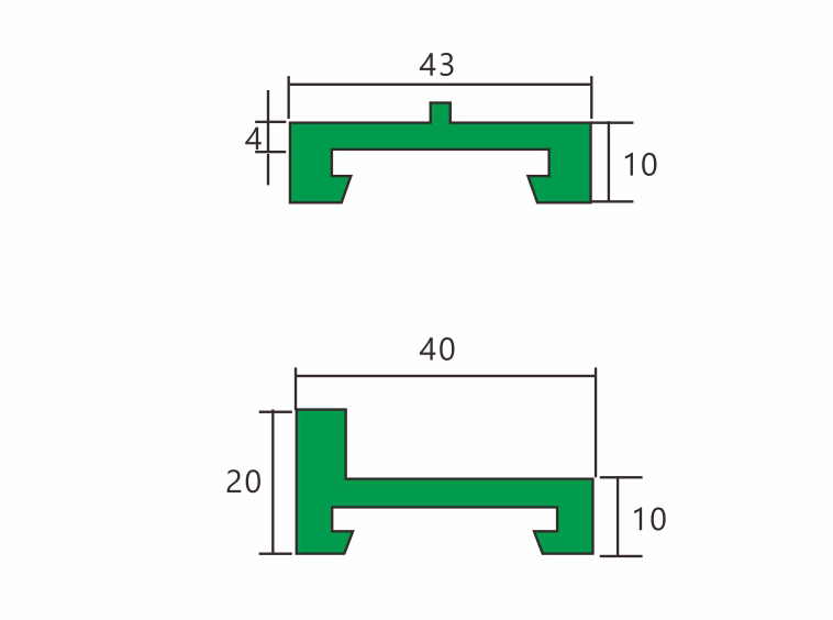 UHMWPE WEAR STRIPS