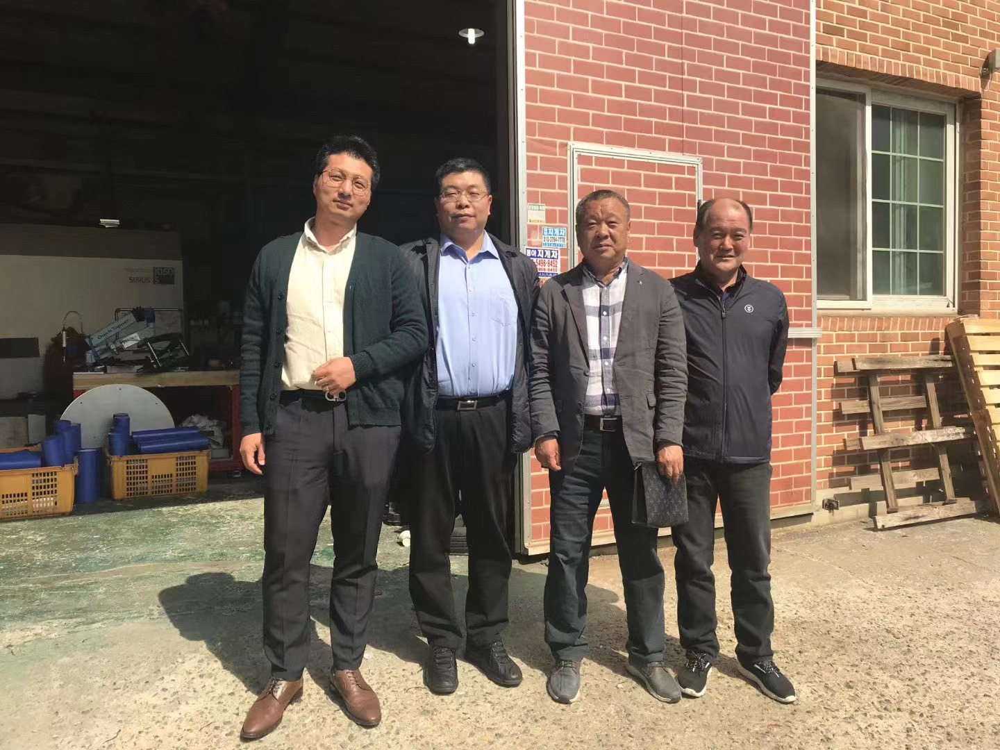 Visit Korean customer factory