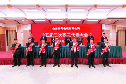 Adhering to Fundamentals while Pursuing Innovation, Acting with Diligence and Determination | The Third Session of the Fifth Workers' Congress of Taikai Cable Convened Successfully!