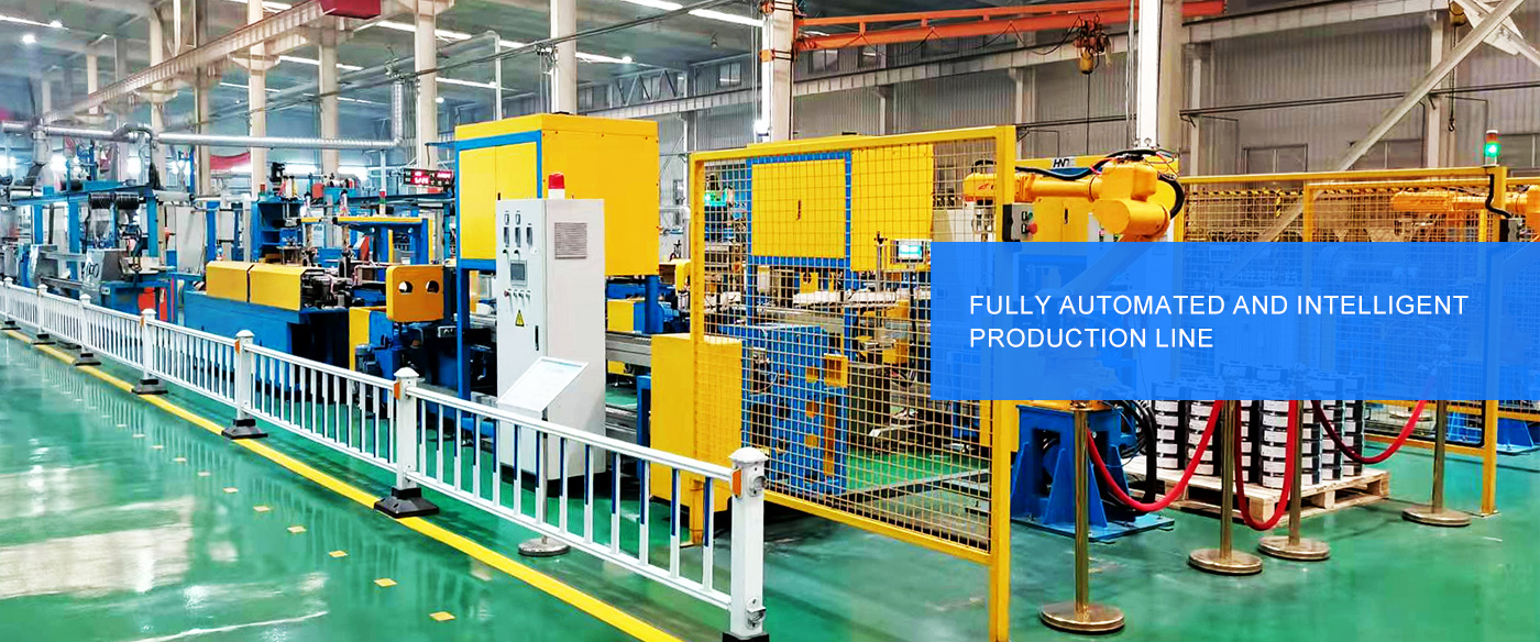 Fully automated and intelligent production line