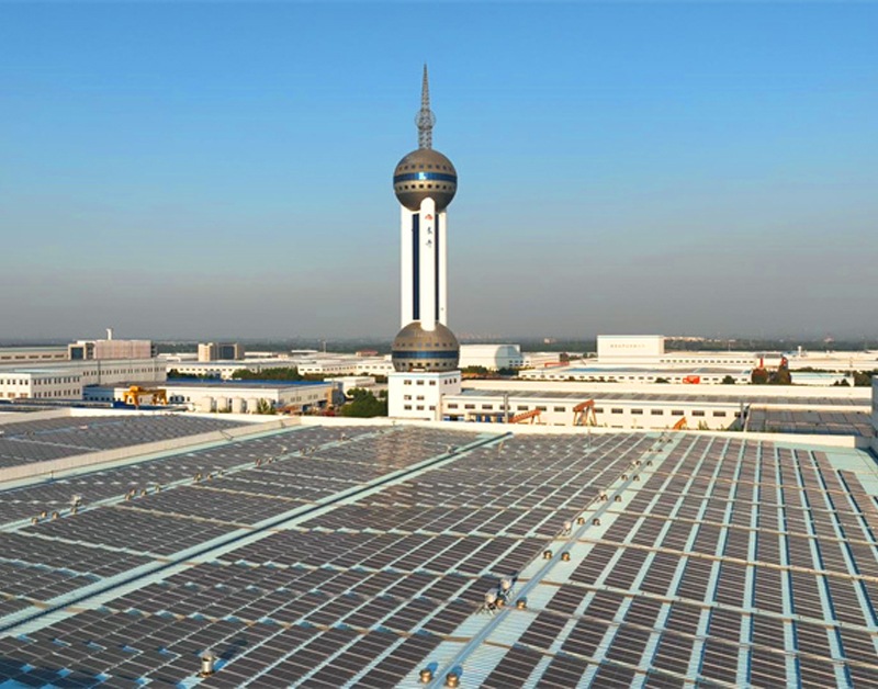 Taikai Cable 2.8MW photovoltaic power generation phase 2 project completed acceptance