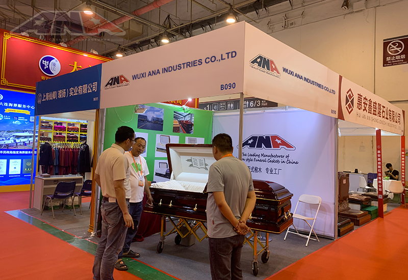 Wuxi ANA Industries Co., Ltd is the leading manufacturer of American-style funeral caskets in China Wuxi ANA Industries Co., Ltd is the leading manufacturer of American-style funeral caskets in China