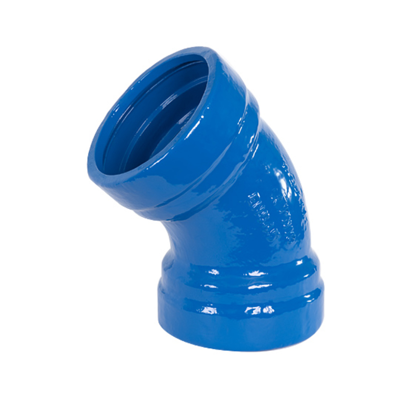 Ductile Cast Iron Tyton Elbow Joint Pipe Fittings 22.5 Degree Tyton Socket Bend