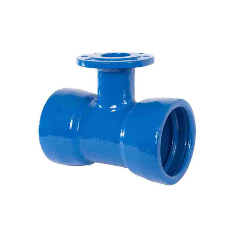 Ductile Iron Socket-Spigot Tee With Flanged Branch