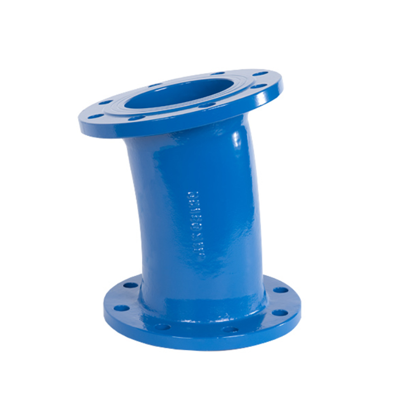 ISO2531 EN545 Ductile Iron Pipe Fitting Double Flange 11.25 Deg Bend