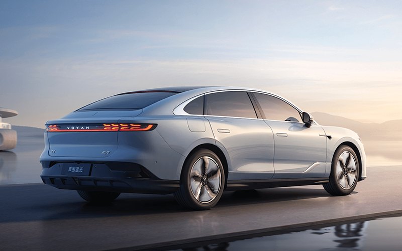 Static display of the new NIO ES6 and how it differs from the old version