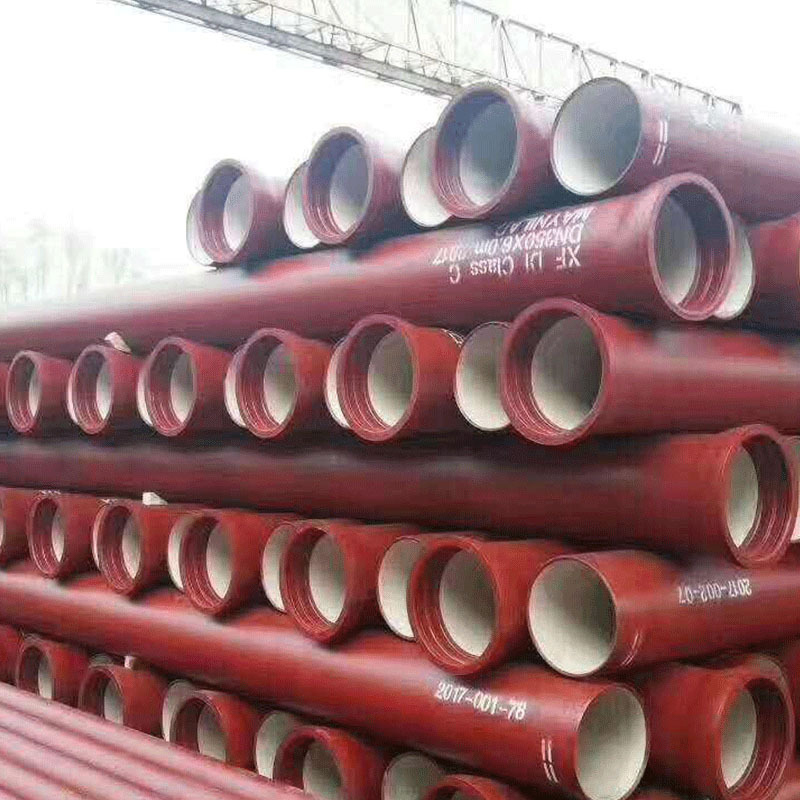 En545 450mm Zinc Aluminum Coating Ductile Iron K9 Di Pipe Manufacturer