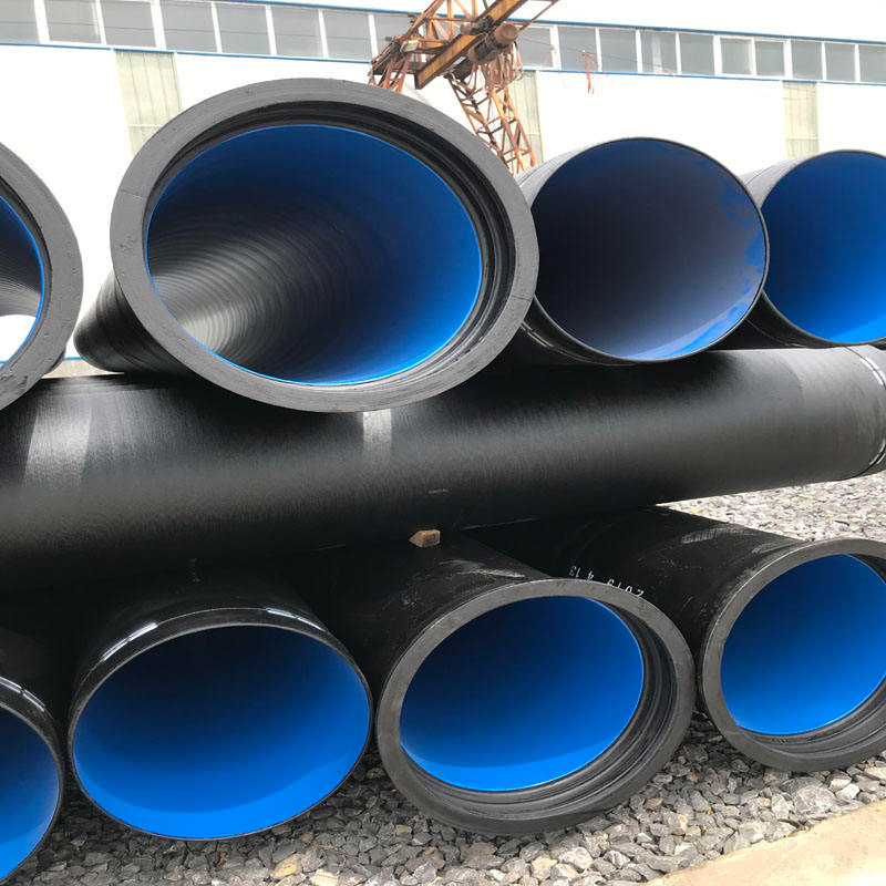 Ductile Cast Iron Pipe Cement Coating Thickness K7, K8, K9 Tyton Socket And Spigot Pipe