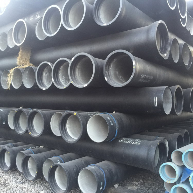Iso2531 En545 Ductile Cast Iron Flanged Pipes K9 For Water Supply And Sewage Water Treatment