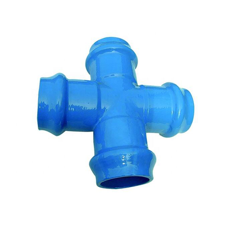 Ductile Iron Pipe Fittings All Socket Cross