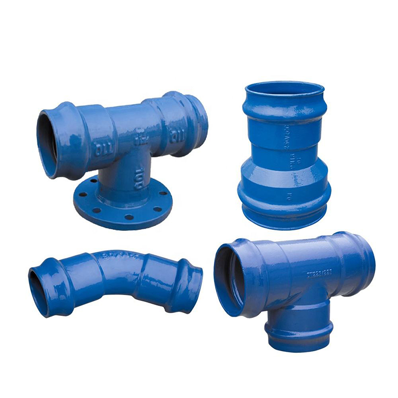 ISO2531 EN545 EN598 Ductile Iron Fitting All Socket Tee