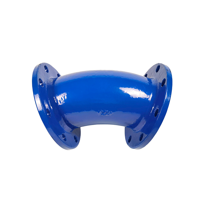 Ductile Iron Pipe Fittings DI Double Flange Bends 11.25 Degree
