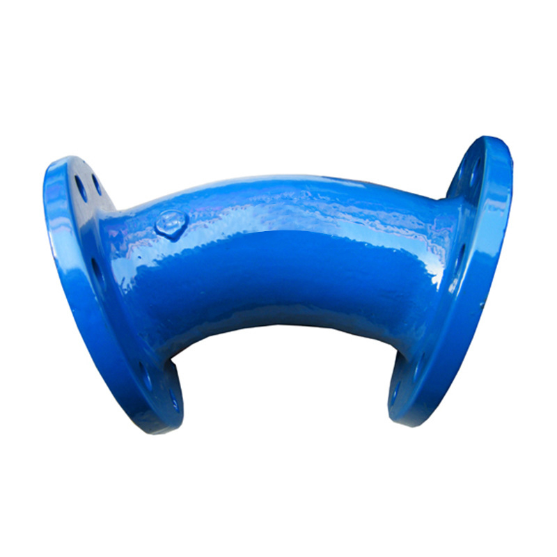 PN10 PN16 PN25 Ductile Iron 22.5 degrees Double Flanged Bend Pipe Fittings