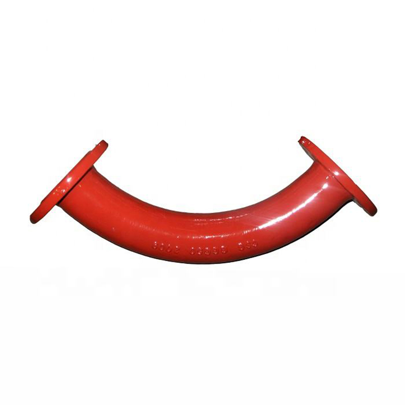 En545 Pn10 Pn16 Pn25 Ductile Cast Iron 90 Degree Double Flanged Long Radius Bend