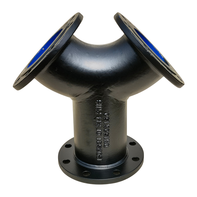 High Quality Ductile Iron All Flanged Y Pipe