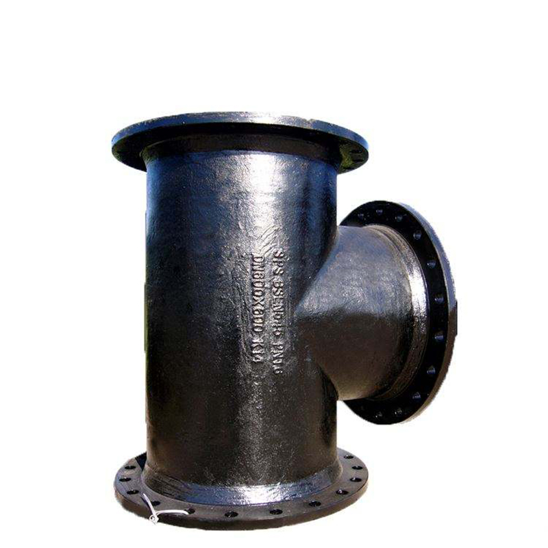 Flanged Pipe Fittings Ductile Iron Pipe Fitting All Flange Tee