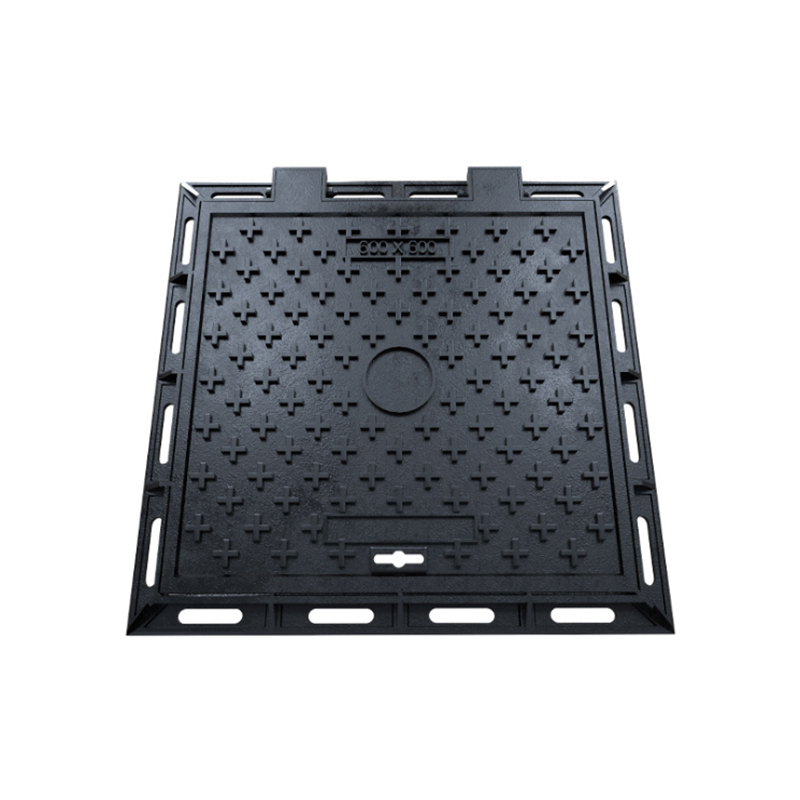 Round Square Rectangle Foundry Ductile Cast Iron Manhole Cover Road Facilities