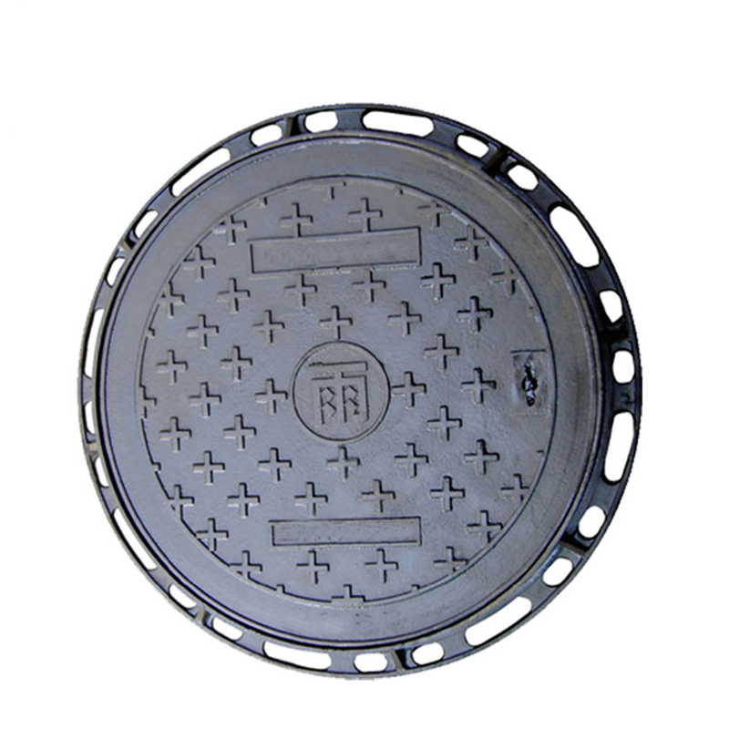 Professional Manufacturer Durable Ductile Round Cast Iron Manhole Cover With Frame