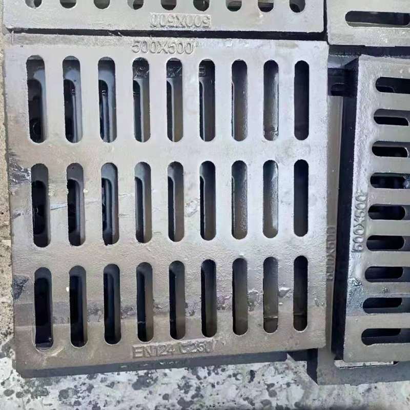 EN 124 Standard Ductile Iron Square Gully Grate and Frame