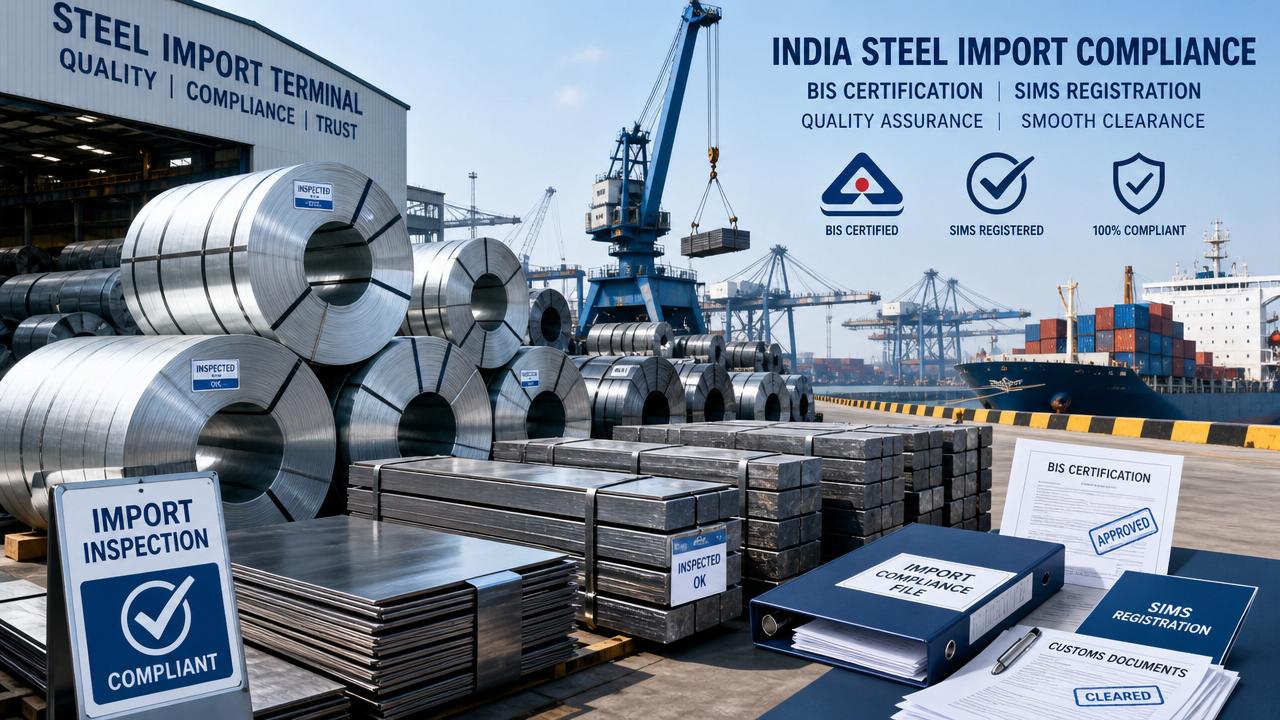 India Enforces BIS Rule for Imported Steel from June 13