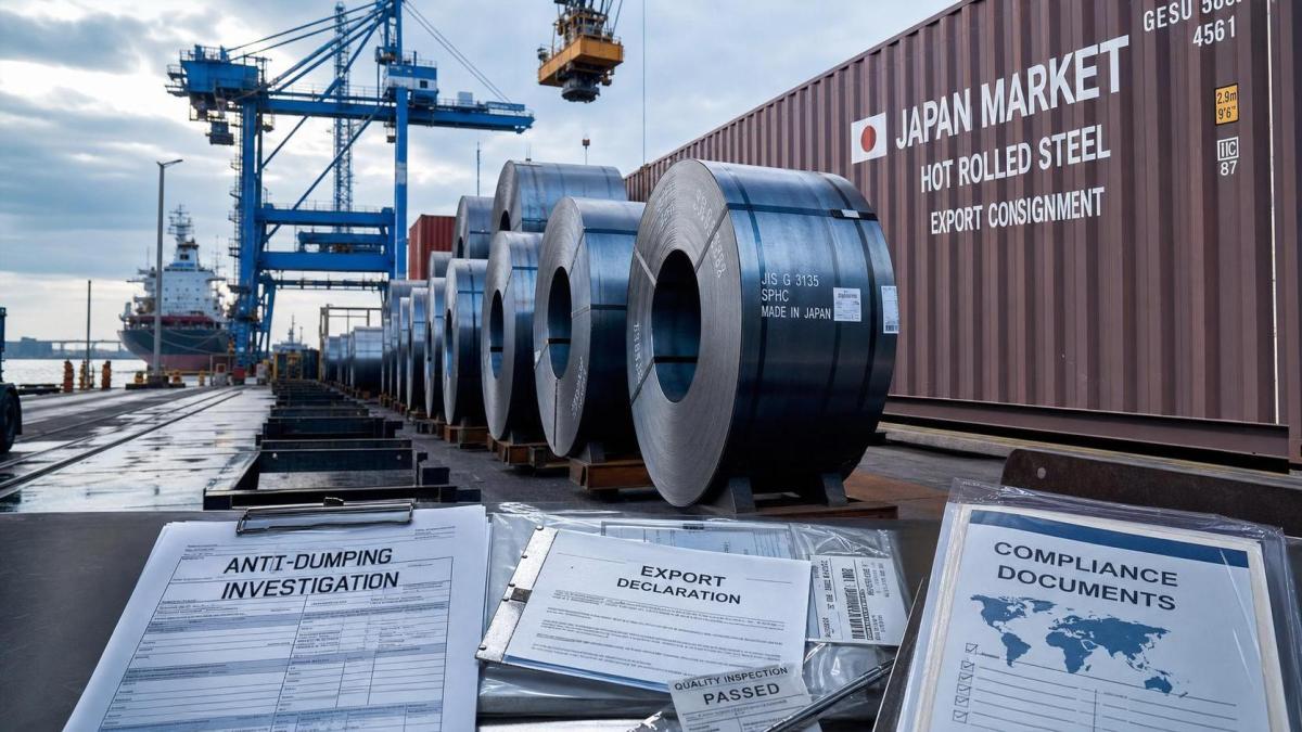 Japan Opens Hot-Rolled Steel Dumping Probe