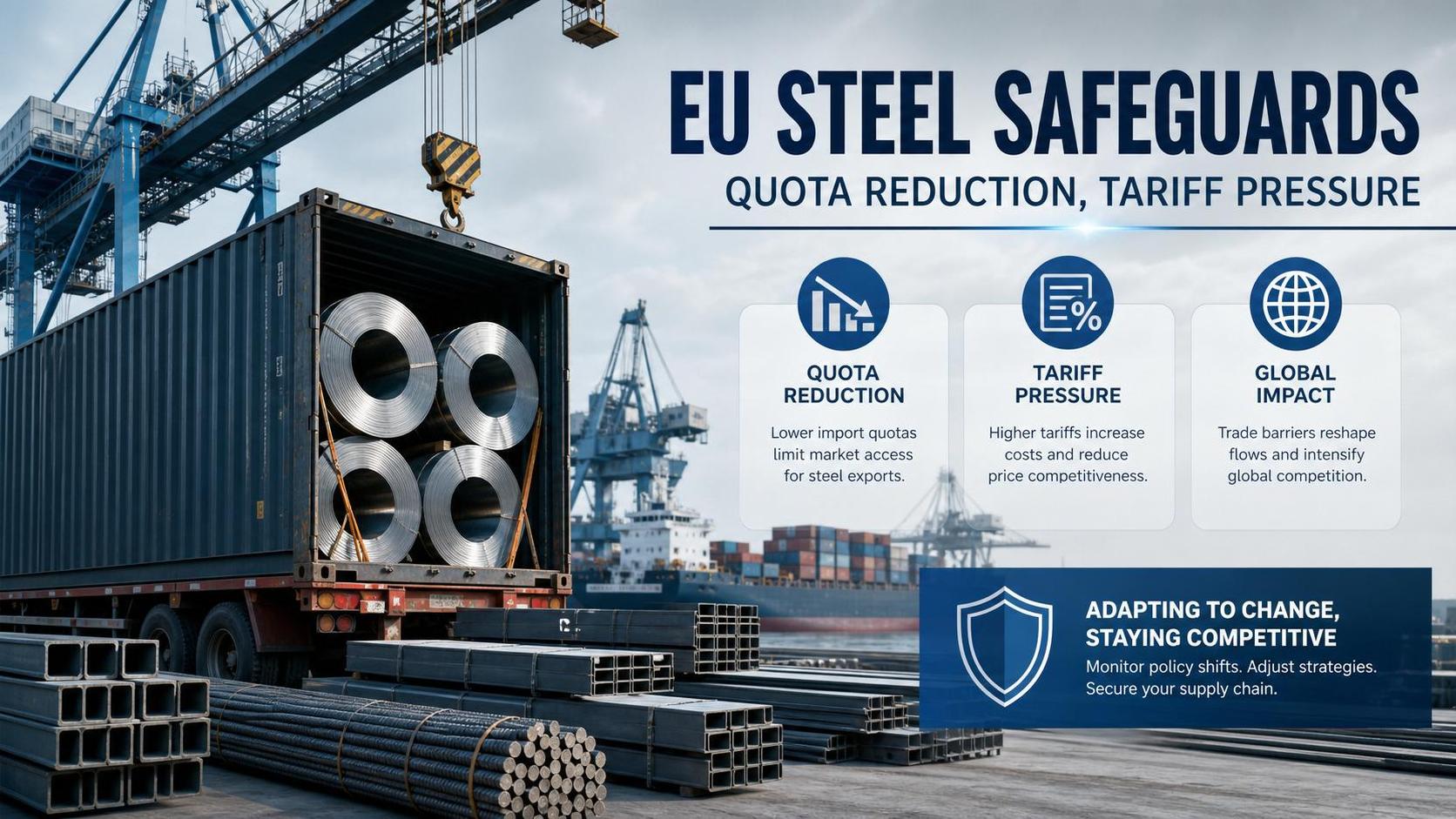 EU Steel Safeguards Tighten on July 1