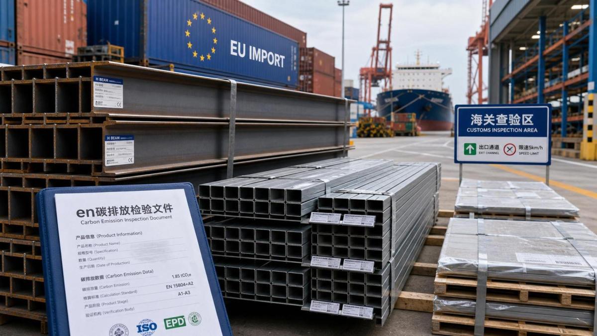 EU CBAM Steel Charges Start, Carbon Data Required