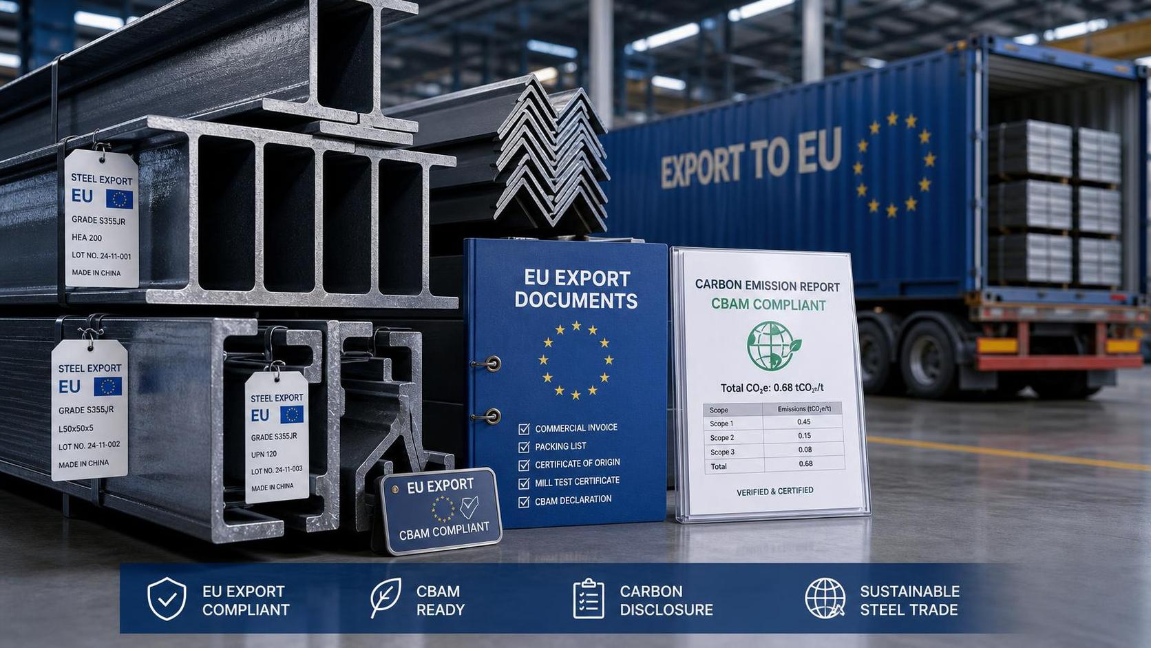 EU CBAM Steel Rules Take Effect, Profiles Face Early Carbon Filing EU CBAM Steel Rules Take Effect, Profiles Face Early Carbon Filing