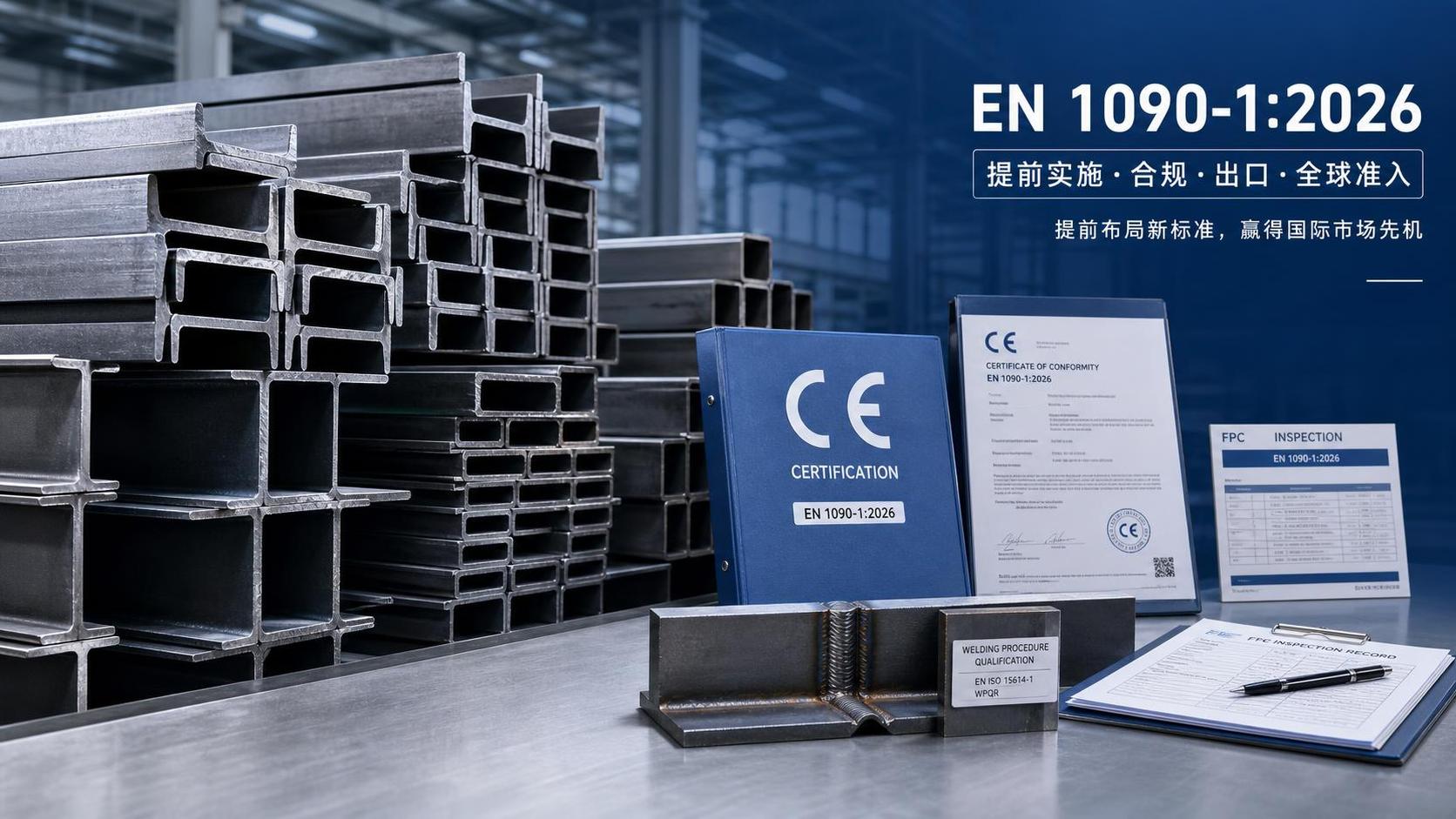 EN 1090-1:2026 Brings CE Deadline Forward