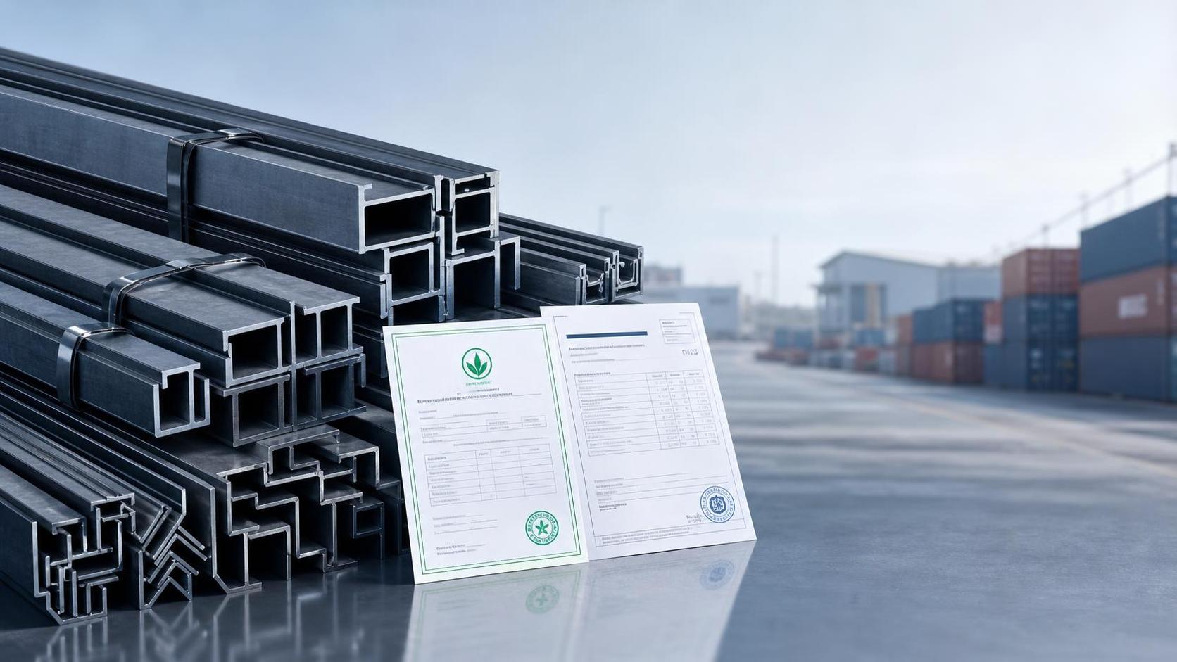 China Customs' New Carbon Footprint Rule for Structural Steel Takes Effect Aug. 15