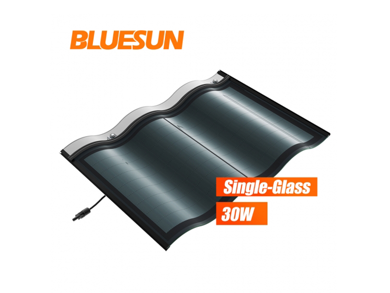 Solar Roof Tile 30W-Single Glass