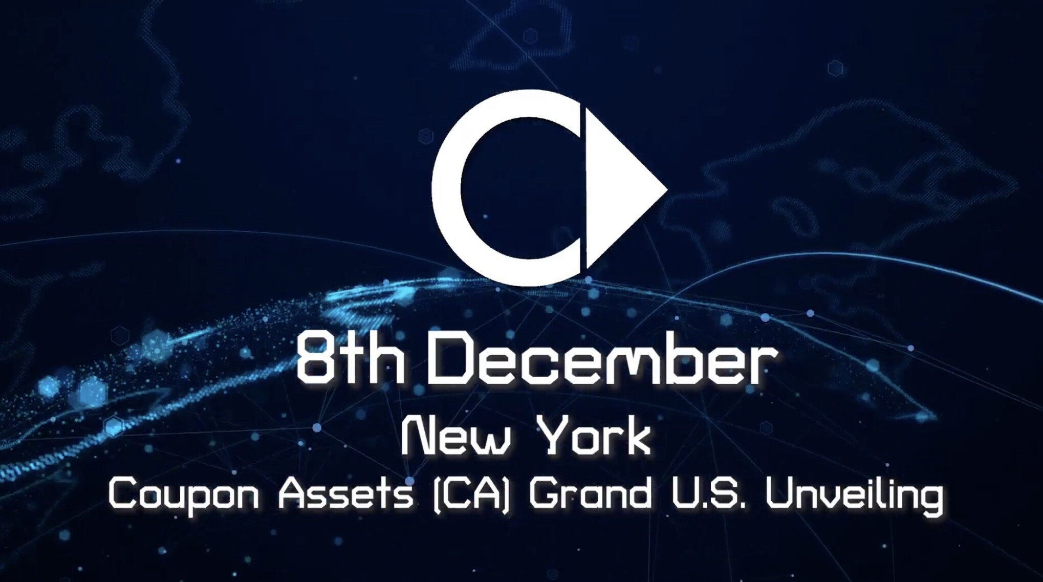 We cordially invite you to attend the grand opening event to be held in New York City on December 8th.