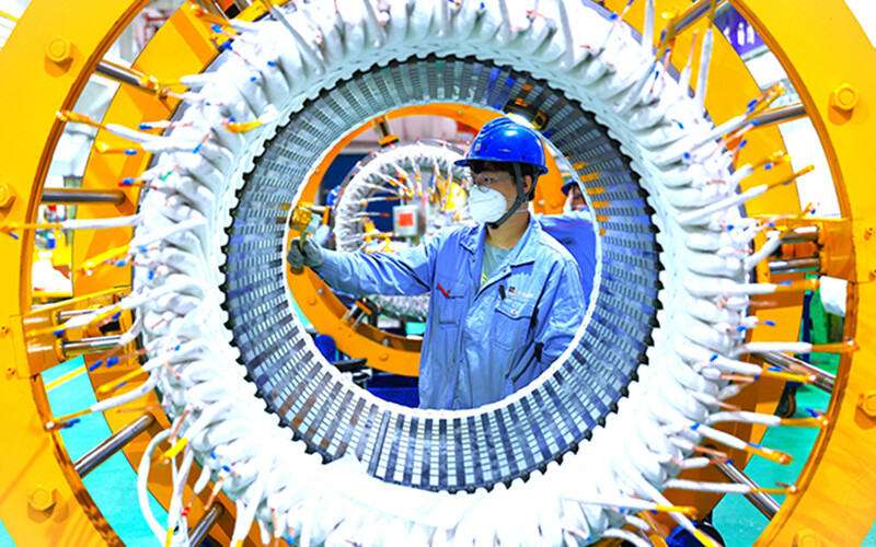 Reporters focus on our company's new achievements in high-quality development