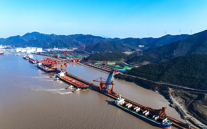 The establishment of the Fine Mixed Ore River-Sea Intermodal Transport Alliance helps build a new dual circulation pattern