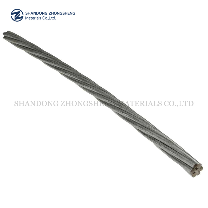 PC Strand 1700mpa mine cable bolting underground Prestressed concrete steel strand 1860MPa 12.7 mm