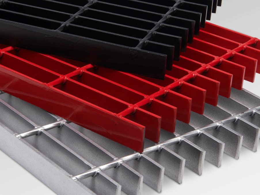 Color coated steel grating