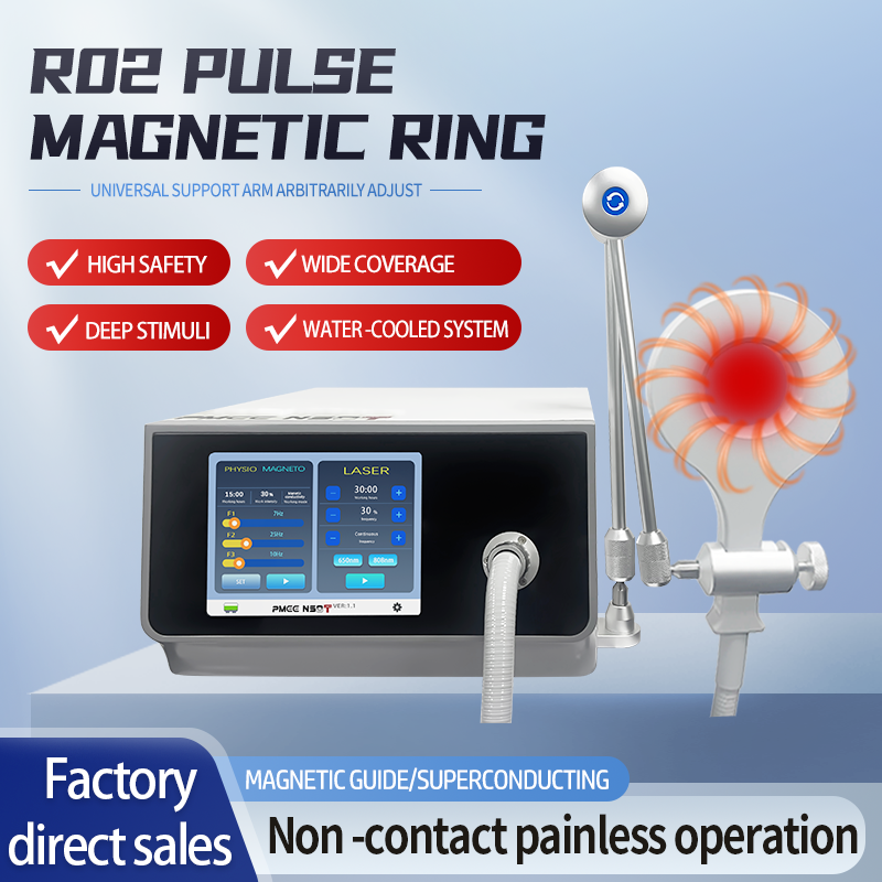 magnetic ring+ low power laser 