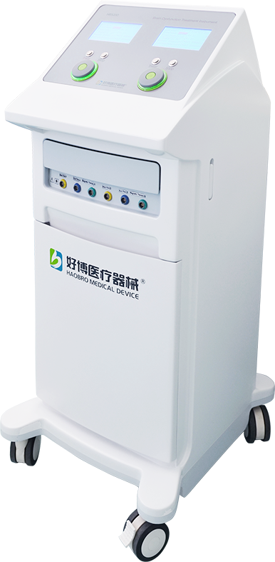 Electro-magnetic brain stimulation device