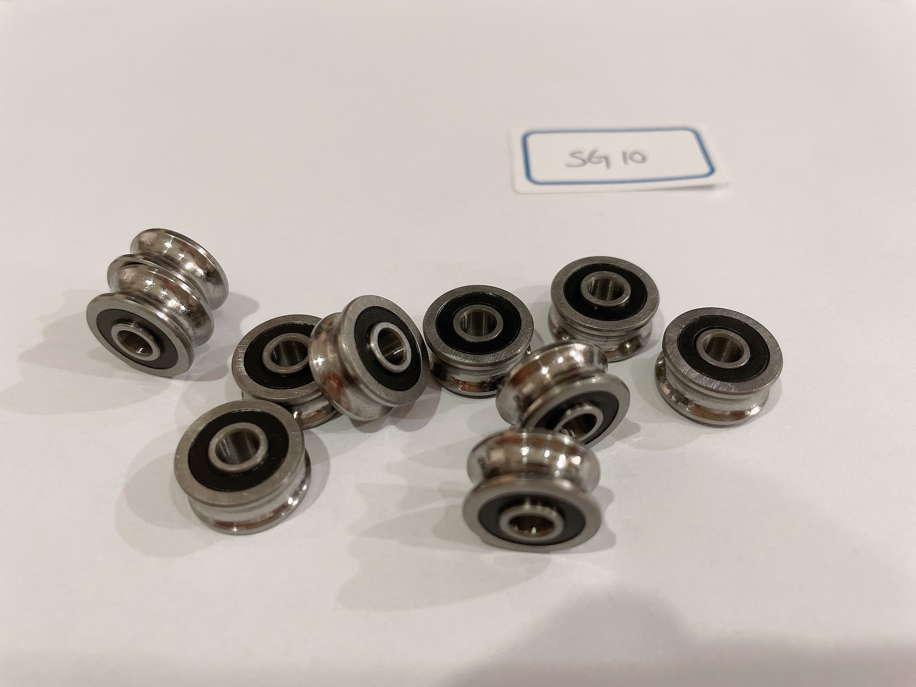 U Groove Double Row Ball Bearing