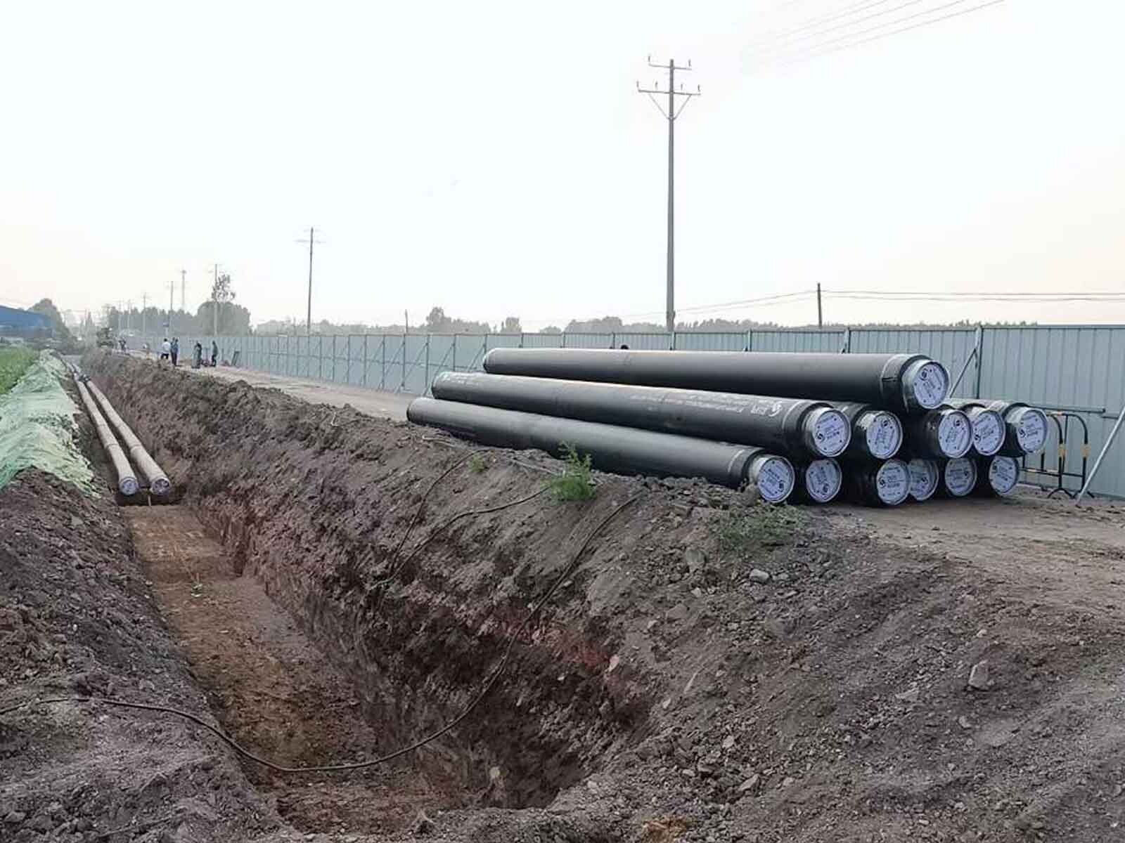 Zoucheng Mining Area Insulation Pipe Project of Heat Source Replacement 