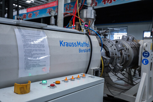 hdpe pipe production line