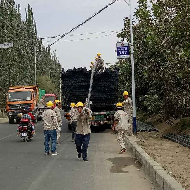 pe gas pipe project in xinjiang.jpg