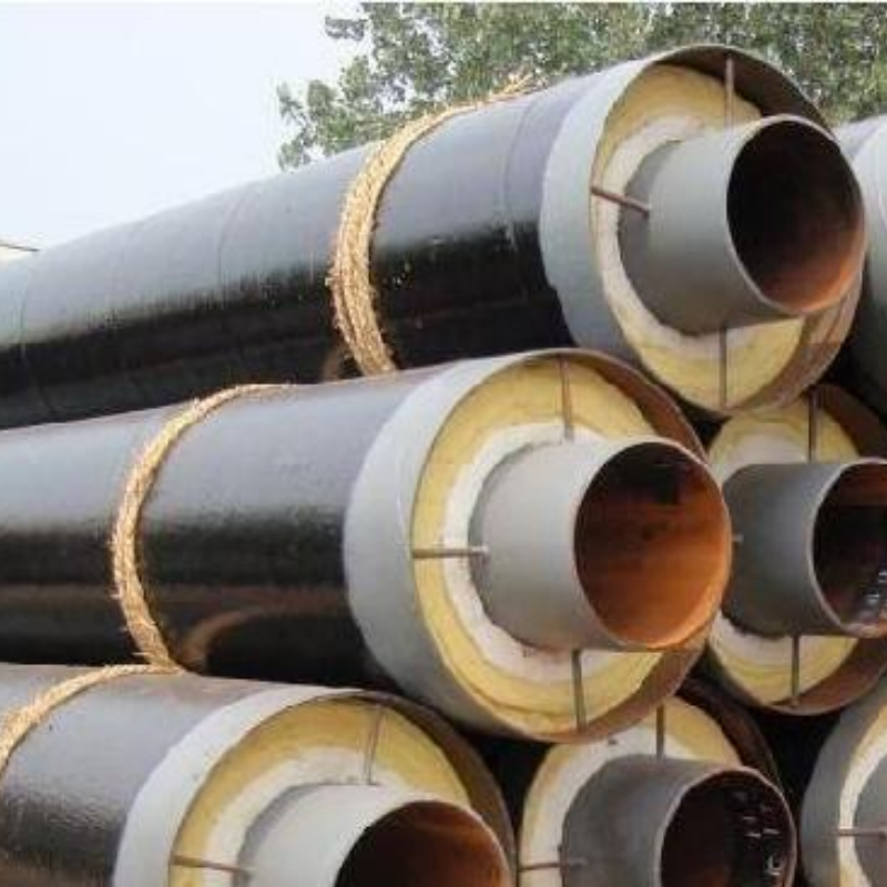 Pre-Insulated Steel-Steel Steam Pipe