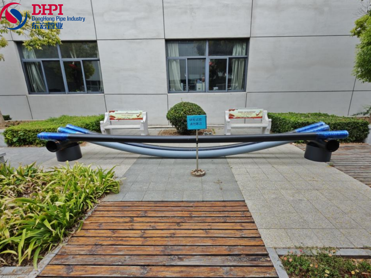 High-Strength Steel Wire Reinforced Polyethylene (PE) Composite Pipe | Anti-UV, Anti-Bacterial, Wear-Resistant Underground & Aerial Pipeline | DN90–DN250 | PN1.0–3.5MPa