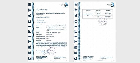 En febrero de 2021 obtuvimos la certificación CE de Europa.