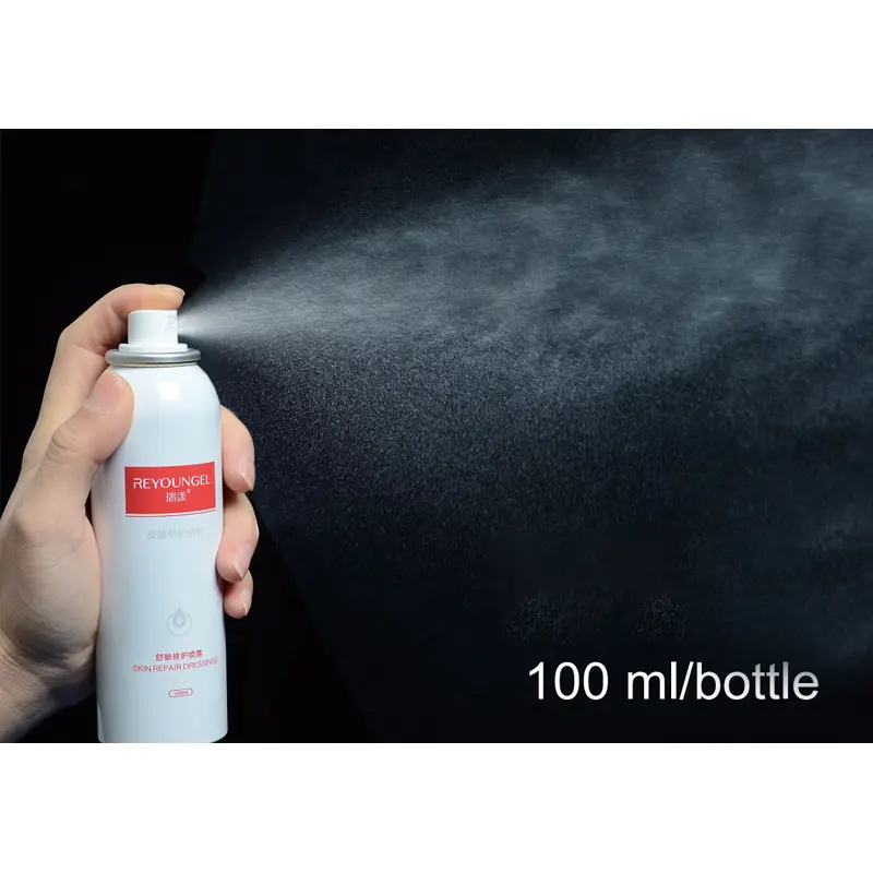 Spray reparador de la piel con quitosano