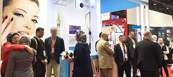 Nos invitaron a participar en la 15ª Conferencia y Exposición Mundial de Dermatología y Láser de Dubai.