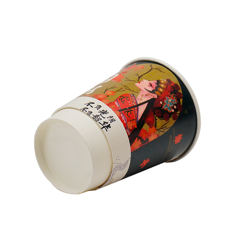 Double layer paper cup